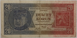 20 Kč 1926