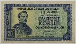 20 Kčs 1945