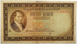 500 Kčs 1946 