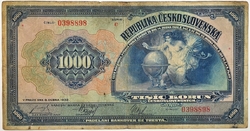 1000 Kč 1932  
