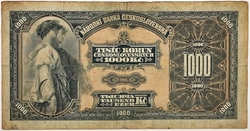 1000 Kč 1932  