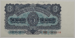 3 Kčs 1953