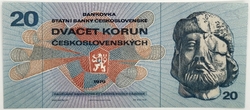 20 Kčs 1970