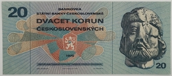 20 Kčs 1970 