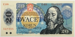 20 Kčs 1988