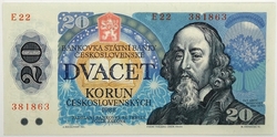 20 Kčs 1988