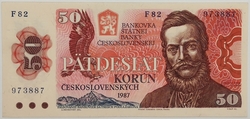 50 Kčs 1987