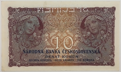 10 Kč 1927 