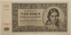 1000 Kčs 1945