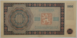 1000 Kčs 1945