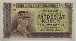 50 Kčs 1945 