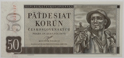 50 Kčs 1950