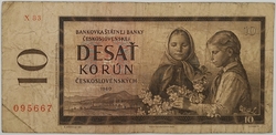10 Kčs 1960