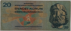 20 Kčs 1970 