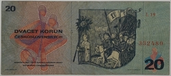 20 Kčs 1970 