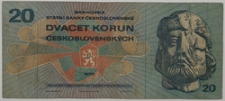 20 Kčs 1970