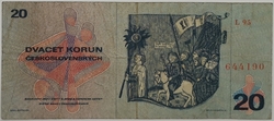 20 Kčs 1970