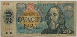 20 Kčs 1988