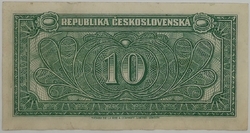 10 Kčs 1945