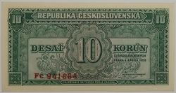 10 Kčs 1950