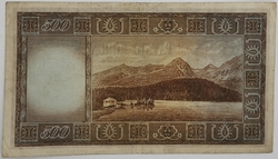 500 Kčs 1945