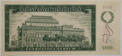 5000 Kčs 1945