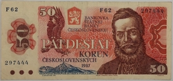 50 Kčs 1987