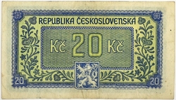20 Kčs 1945  