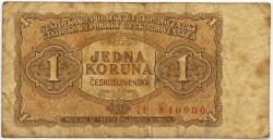 1 Kčs 1953 