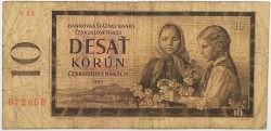 10 Kčs 1960