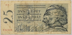 25 Kčs 1961