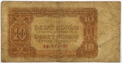 10 Kčs 1953