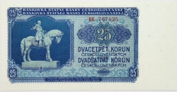 25 Kčs 1953