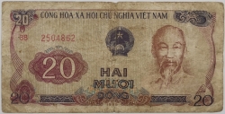 Vietnam - 20 Dong 1985