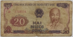 Vietnam - 20 Dong 1985
