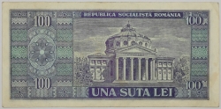 Romania - 100 Lei 1966 