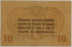 Italy - 10 Centesimi 1918