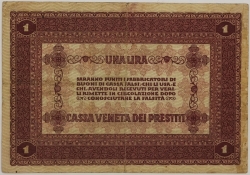 Italy - 1 Lira 1918  
