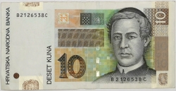 Croatia - 10 Kuna 2012