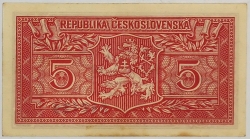 5 Kčs 1949