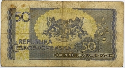50 Kčs 1945