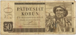 50 Kčs 1950 