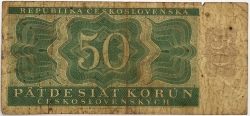 50 Kčs 1950