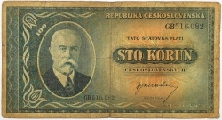 100 Kčs 1945