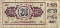Yugoslavia - 20 Dinara 1978 