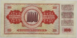 Yugoslavia - 100 Dinara 1965 