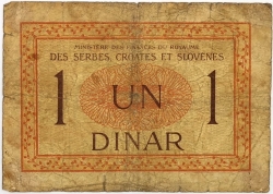 Yugoslavia - 1 Dinar 1919