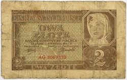 Poland - 2 Zlote 1941
