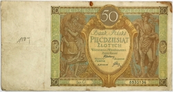 Poland - 50 Zlotych 1929 