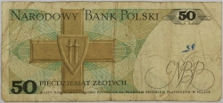 Poland - 50 Zlotych 1988